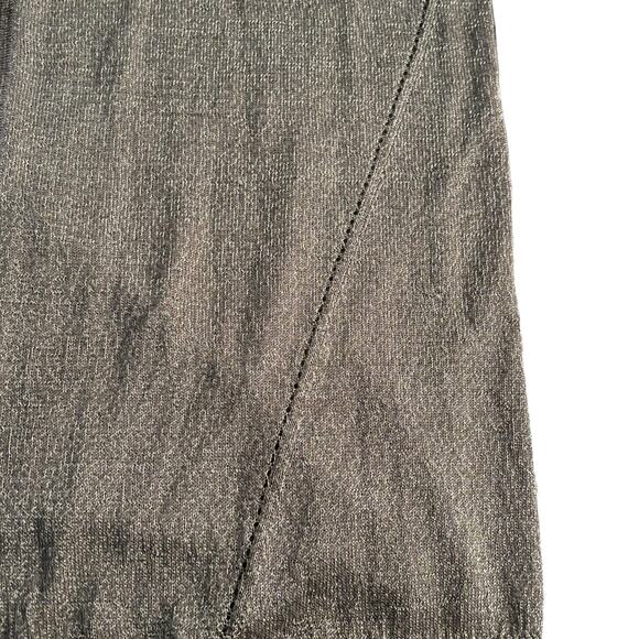 Loft - Womens - Open Front Silver/Gray Shimmer Long Sleeve  Cardigan - Size Med - Picture 8 of 13
